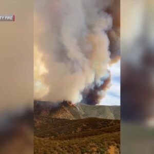 UPDATE: Vegetation Fire burns 5,500 acres in New Cuyama