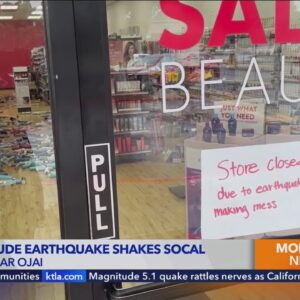 Ventura County cleans up amid aftershocks of magnitude 5.1 quake