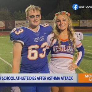 Westlake High football player dies after apparent asthma attack