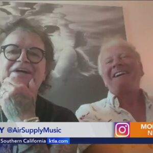 Air Supply's Russell Hitchcock and Graham Russell talk about their upcoming show at the Hollywood Bo