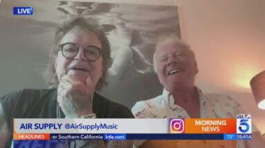 Air Supply's Russell Hitchcock and Graham Russell talk about their upcoming show at the Hollywood Bo