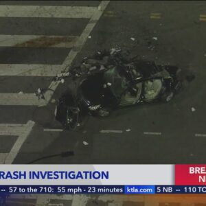1 dead, 3 hurt in crash near Hollywood Bowl