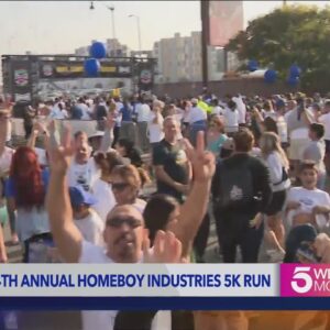 14th annual Homeboy Industries 5K run kicks off in Chinatown