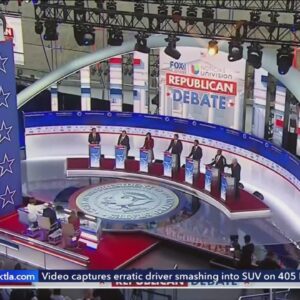 7 candidates attend second GOP presidential debate in Simi Valley