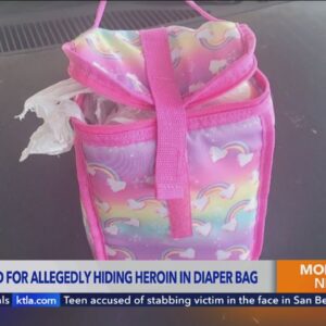 Woman smuggled heroin in diaper bag on trip with child, Border Patrol says