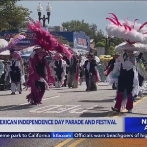 77th annual Mexican Independence Day Parade and Festival held in L.A. Sunday