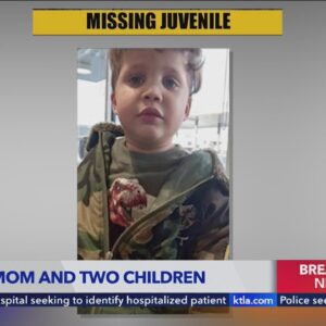 Authorities search for missing mother and her 2 young children