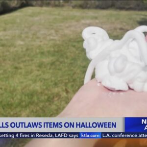 Beverly Hills outlaws Silly String, shaving cream on Halloween night