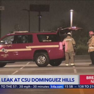 Chemical leak at CSU Dominguez Hills hospitalizes 2