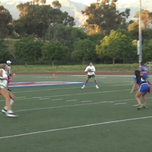 Dons hang on and beat San Marcos in flag football