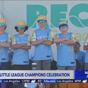 El Segundo Little League World Series champions honored with parade