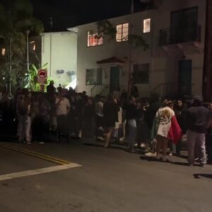 Protestors gather after viral video shows Santa Barbara construction worker allegedly ...