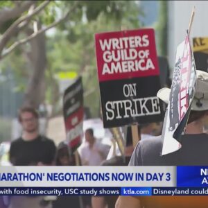 'Let's get this deal done': Writers union, Hollywood studios continue discussions
