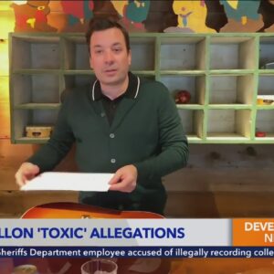 Former Jimmy Fallon employees claim 'toxic' work environment