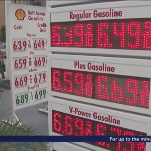 Gas prices soar overnight in Southern California