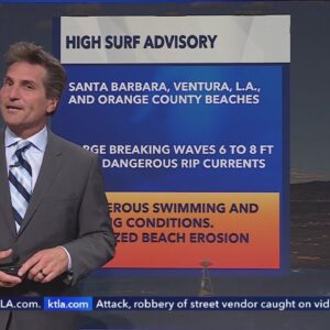 High surf to batter Southern California beaches