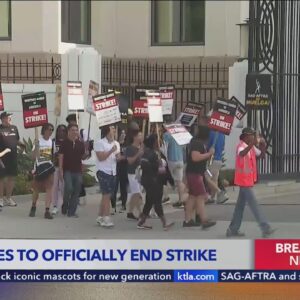 Hollywood writers strike comes to an end, union leaders announce