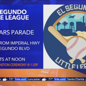 Little League World Series winning El Segundo Little League All Stars being honored in parade