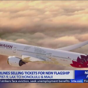 Hawaiian Airlines begins selling tickets for new state-of-the-art aircraft