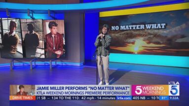 Jamie Miller talks new music and performs 'No Matter What'