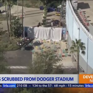 Julio Urias scrubbed from Dodger Stadium