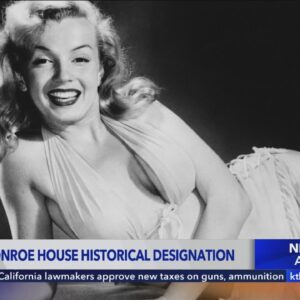 L.A. City Council tries to save Marilyn Monroe's house