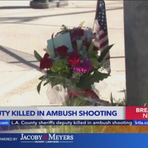 L.A. County sheriff’s deputy killed in ambush shooting