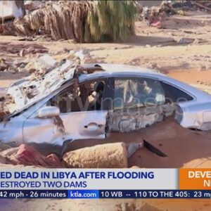Libyan city buries thousands in mass graves after flood