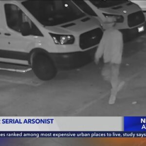Long Beach authorities searching for suspected arsonist
