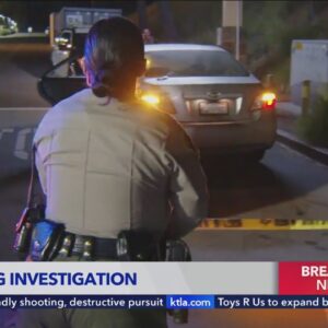 Man shot in Santa Clarita; gunman outstanding 