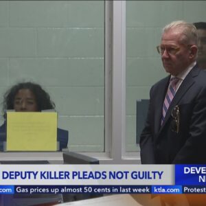 Man suspected of killing deputy pleads not guilty to murder
