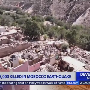 More than 2,000 people in Morocco after earthquake