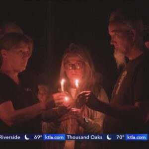 Mourners attend vigil for 3 victims of Cook's Corner mass shooting