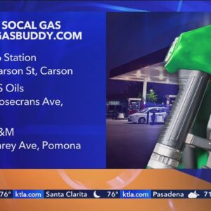 Gas prices are once again going up. Here's where to find the cheapest gas in L.A. County