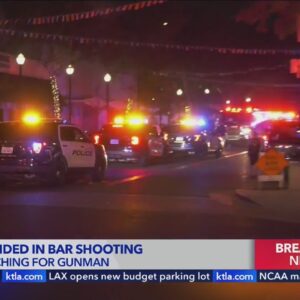 Police searching for suspects after bar shooting in Downey