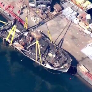 Conception dive boat fire off Santa Cruz Island caused by plastic trash can