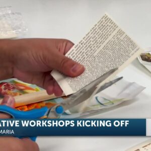 Santa Maria Library hosts free creative workshops