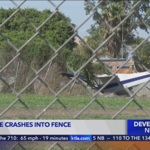 Small plane crashes in Compton neighborhood