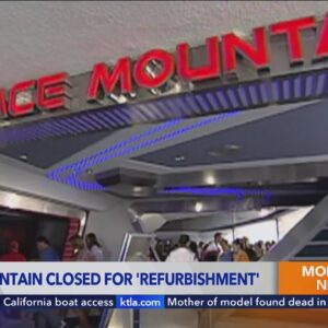 'Space Mountain' closes for refurbishment