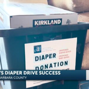 Santa Barbara County's LEAP collects diapers for local families, year-round