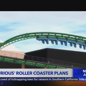 This appears to be the plan for Universal Studios’ new roller coaster