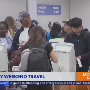 Travel ramps up for Labor Day weekend