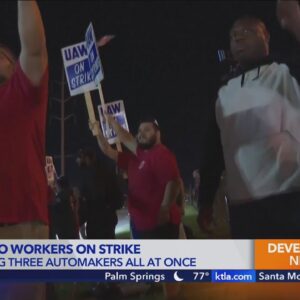 What's at stake as workers go on strike at major auto makers