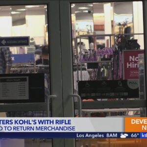 Woman pointed rifle at Kohl's employees in Ventura, witnesses say