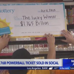 Frazier Park store owner celebrates $1M reward for selling winning Powerball ticket