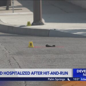 12-year-old girl walking to school hospitalized in hit-and-run  
