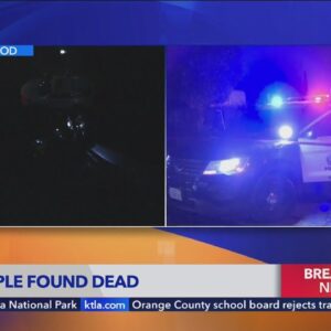 2 people found dead in North Hollywood