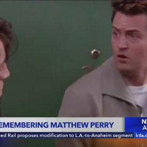Actor Matthew Perry remembered by fans, friends and colleagues