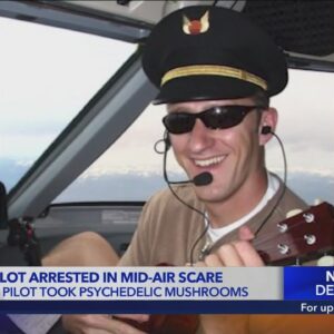 Pilot who tried to crash California-bound flight says he had taken mushrooms, complaint says