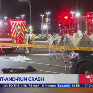 Bicyclist killed after violent hit-and-run; LAPD searching for driver 